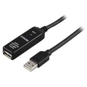 Adapter USB Deltaco DELTACO USB2-EX20M - USB forlængerkabel