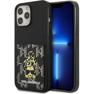Karl Lagerfeld Karl Lagerfeld KLHCP13XCANCNK iPhone 13 Pro Max 6,7" hardcase czarny/black Karlimals Cardslot NoSize