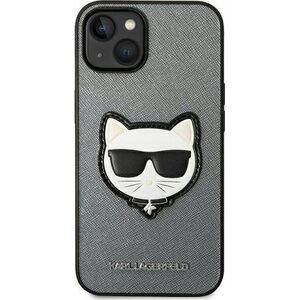 Karl Lagerfeld KARL LAGERFELD IPHONE 14 PLUS CHOUPETTE HEAD PATCH KLHCP14MSAPCHG SILVER