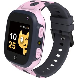 Smartwatch Canyon Sandy KW-34 Czarno-różowy  (CNE-KW34PP)