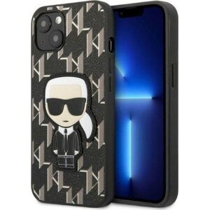 Karl Lagerfeld Etui Karl Lagerfeld KLHCP13SPMNIKBK Apple iPhone 13 mini hardcase czarny/black Monogram Ikonik Patch