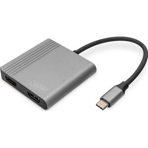 Adapter USB Digitus USB-C-2X HDMI ADAPTER USB-C-2X HDMI ADAPTER