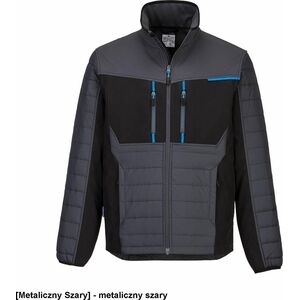 Portwest T752 - Kurtka Hybrydowa Baffle WX3 - metaliczny szary 3XL