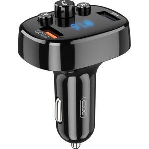 Transmiter FM XO Transmiter FM XO BCC03 Bluetooth, QC 3.0, 2x USB, 18W (czarny)