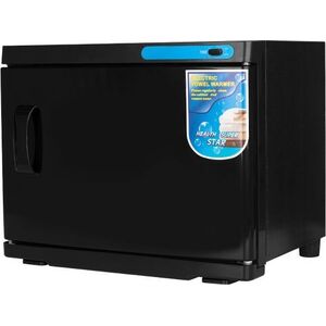 Activeshop Podgrzewacz do ręcznikow ze sterylizatorem UV-C 23 L czarny