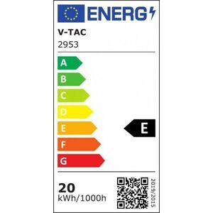 Kinkiet V-TAC Projektor Oprawa Elewacyjna V-TAC 17W LED Okrągła Czarna IP65 VT-11020 4000K 2480lm