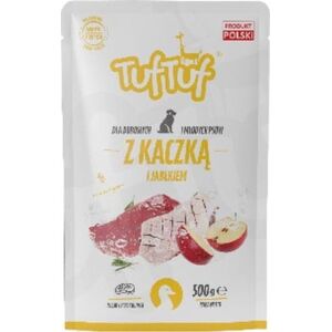 BULT TUF TUF Saszetka mielonki dla psa Kaczka z Jabłkiem 500g