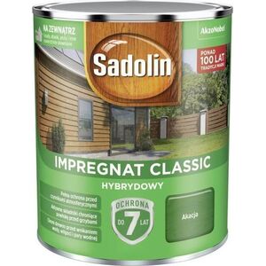 Sadolin Impregnat Classic Hybrydowy Akacja 0,75L Sadolin