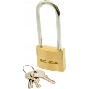 Gerda BRASS LINE 40 kłódka wydłuż pałąk mosięż 0KMP00040