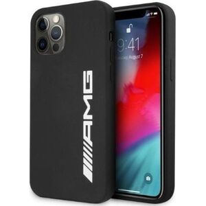 Mercedes Etui Mercedes AMG AMHCP12LSGLBGN Apple iPhone 12 Pro Max czarny/black hardcase Silicone Big Logo