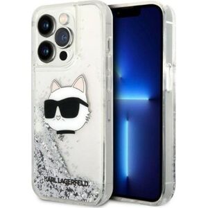 Karl Lagerfeld Etui Karl Lagerfeld KLHCP14XLNCHCS Apple iPhone 14 Pro Max srebrny/silver hardcase Glitter Choupette Head