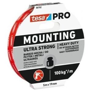 Tesa TAŚMA MONTAŻ.DWUSTR.PIAN.1.5M:19MM PRO ULTRA STRONG