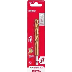 Wiertło Milwaukee Wiertło do metalu HSS-G Tin 11,5mm 1/4 HEX MILWAUKEE