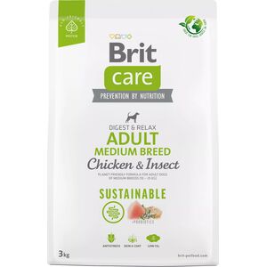 Brit Brit Care Sustainable Adult Med Chicken Insect 3kg