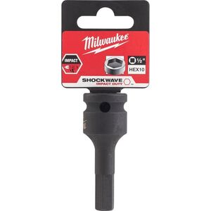 Milwaukee Nasadka udarowa do klucza 1/2 hex10 Milwaukee