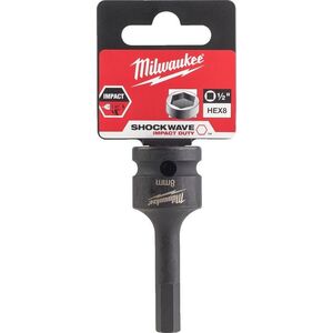 Milwaukee Nasadka udarowa do klucza 1/2 hex8 Milwaukee