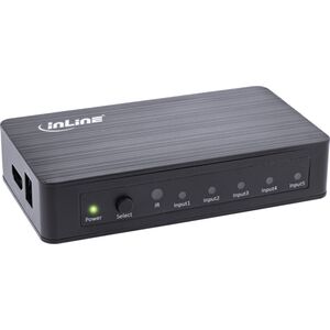 InLine InLine® HDMI Switch, 5 port, 4K2K@60Hz, HDCP 2.2