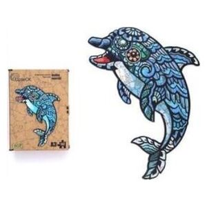 Maksik Puzzle drewniane Delfin PuzA3-00716
