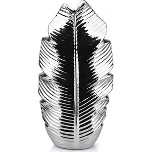 Mondex LEAF SILVER WAZON 7,5x17xh35cm