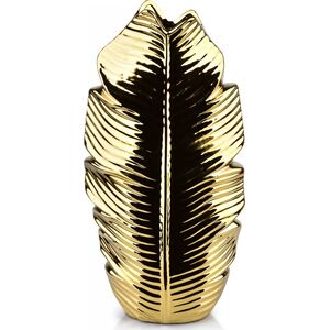 Mondex LEAF GOLD WAZON 7,5x17xh35cm