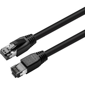 MicroConnect CAT8.1 S/FTP 1,5m Black LSZH