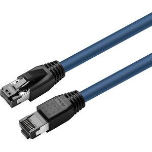MicroConnect CAT8.1 S/FTP 0,25m Blue LSZH