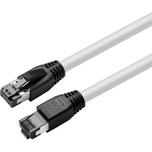 MicroConnect CAT8.1 S/FTP 1,5m White LSZH