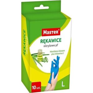 Uni RĘKAWICE NITRYLOWE MASTER ALOES ROZMIAR L OP. 10 SZT
