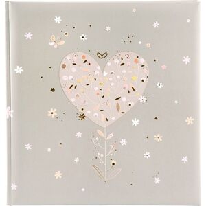 Goldbuch Album GOLDBUCH 08184 Elegant Heart 30x31cm 60 pages |white sheets| corner/splits