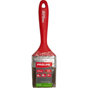Pro-Line Pędzel płaski standard 60mm,rączka plastik,do drew.,proline