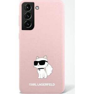 Karl Lagerfeld Etui Karl Lagerfeld KLHCS23LSNCHBCP Samsung Galaxy S23 Ultra hardcase różowy/pink Silicone Choupette
