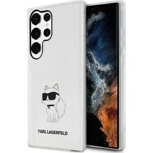 Karl Lagerfeld Etui Karl Lagerfeld KLHCS23LHNCHTCT Samsung Galaxy S23 Ultra transparent hardcase Ikonik Choupette