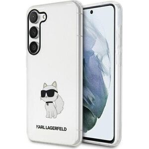 Karl Lagerfeld Etui Karl Lagerfeld KLHCS23SHNCHTCT Samsung Galaxy S23 transparent hardcase Ikonik Choupette