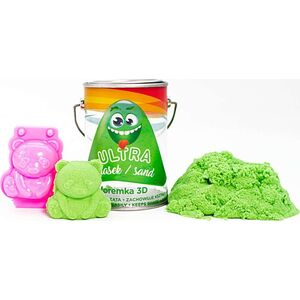 Epee Ultra piasek puszka 150g zielony + foremka 3D panda