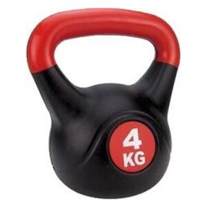 Kettlebell HANTLA KETTLEBELL ODWAŻNIK WINYLOWA 4 KG