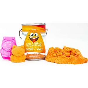 Epee EPEE Ultra Piasek - puszka 150g pomarańczowy + foremka 3D tygrysek 093728