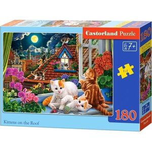 Castorland Puzzle 260 Kittens on the Roof CASTOR