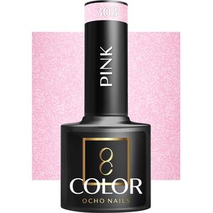 Activeshop OCHO NAILS Lakier hybrydowy pink 303 -5 g