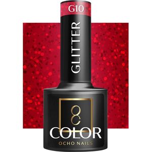 Activeshop OCHO NAILS Lakier hybrydowy glitter G10 -5 g