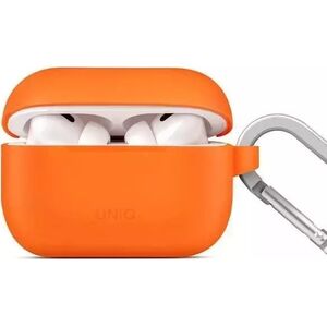 Uniq Etui ochronne na słuchawki UNIQ Vencer do AirPods Pro 2 gen. Silicone pomarańczowy/burnt orange