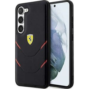 Ferrari Ferrari Hot Stamp Lines - Etui Samsung Galaxy S23 (czarny)
