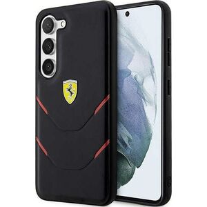 Ferrari Ferrari Hot Stamp Lines - Etui Samsung Galaxy S23+ (czarny)