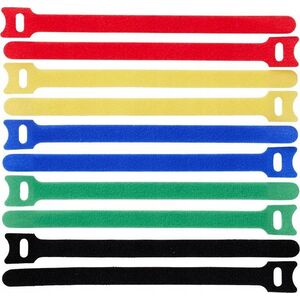 ProXtend ProXtend Hook and Loop 20cm x 12mm Multi 10pcs