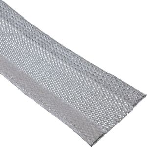 Organizer InLine InLine® Cable wrap, fabric hose with hook and loop fastener, 1m x 25mm diameter, grey