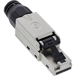 InLine InLine® RJ45 plug Cat.8.1 2000MHz, field-installable, shielded, with screw cap