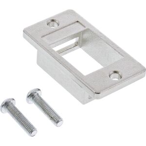 InLine InLine® Keystone SNAP-In Module holder, single, metal, for flat surfaces