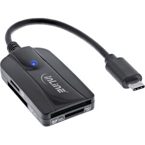 Czytnik InLine InLine® Card reader USB 3.1 USB-C, for SD/SDHC/SDXC, microSD, UHS-II compatible