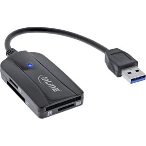 Czytnik InLine InLine® Card reader USB 3.1 USB-A, for SD/SDHC/SDXC, microSD, UHS-II compatible