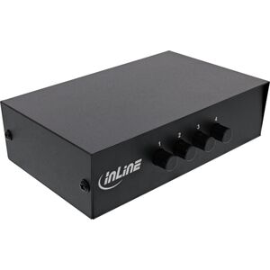 InLine InLine® AV Switch manual 4-port, 3x RCA IN/OUT