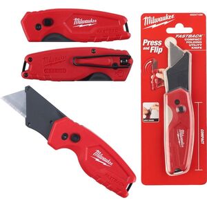 Milwaukee Nóż z ostrzem trapezowym składany Fastback Compact MILWAUKEE